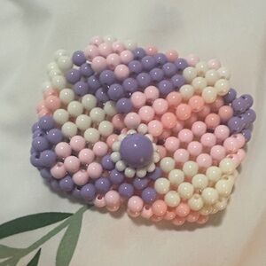 Pastel Beaded AirPods Pro case
